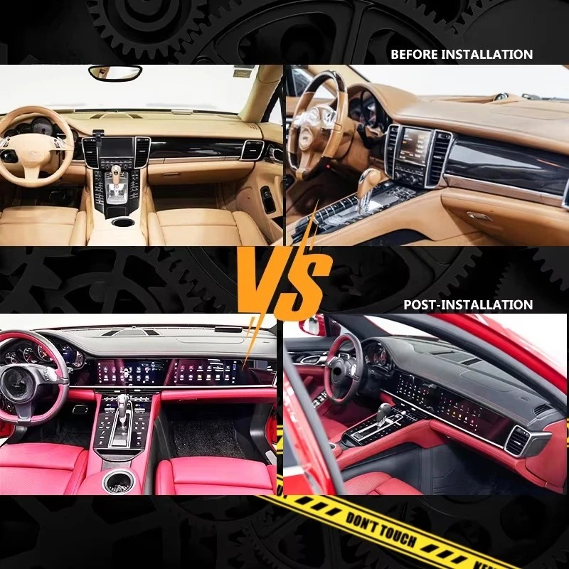 2009-2016 Upgraded Central Control Large Screen 970 Co pilot Screen Control Navigation Multimedia Playback for Panamera